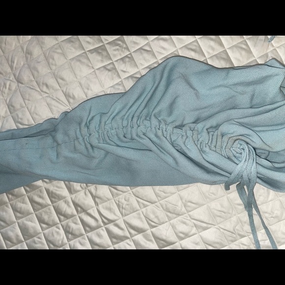 LIONESS Military Minds Mini Dress Baby Blue - Picture 6 of 6